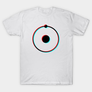 Retro 3D Glasses Style - Dr. Manhattan Watchmen T-Shirt